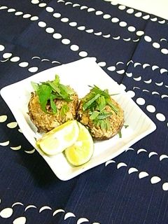 椎茸のとろろみそ焼き-レシピのメイン写真