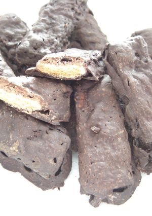 バレンタイン！パン耳で焼きチョコ-レシピのメイン写真