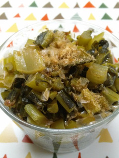 あまったら作ろう♪簡単♪野沢菜ふりかけ-レシピのメイン写真