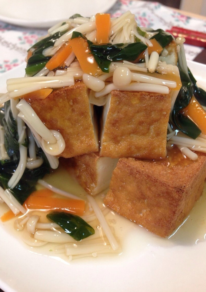 厚揚げの野菜あんかけ-レシピのメイン写真