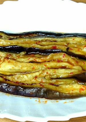 簡単❗レンジ蒸しなすのピリ辛あえ-レシピのメイン写真