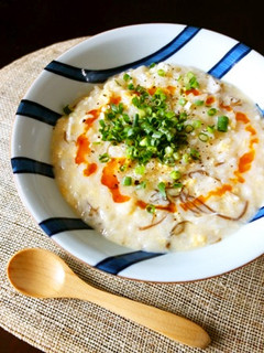 サンラータン風もずく雑炊-レシピのメイン写真
