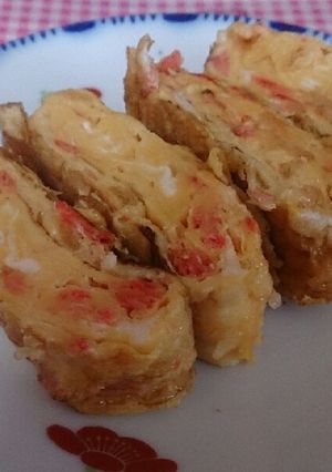 天かすと桜えびの玉子焼き(o^-^)-レシピのメイン写真