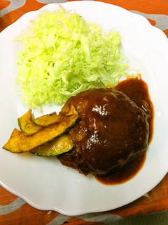 煮込みハンバーグ-レシピのメイン写真