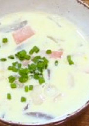 野菜たっぷり麦みそ豆乳スープ-レシピのメイン写真