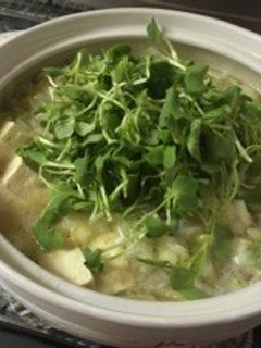 豚肉、白菜、豆腐のシンプル鍋-レシピのメイン写真