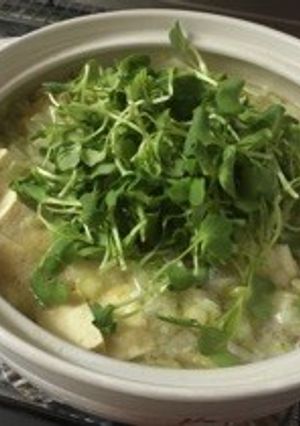 豚肉、白菜、豆腐のシンプル鍋-レシピのメイン写真