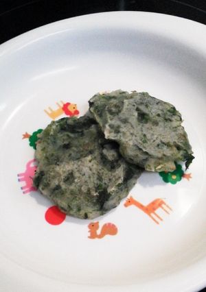 離乳食・後期 スプーンで作る白身魚おやき-レシピのメイン写真