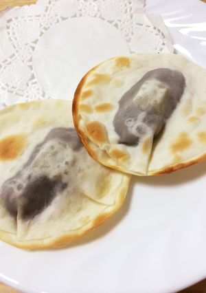 簡単すぎる〜♪餃子の皮であんサンド-レシピのメイン写真