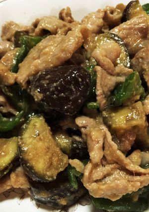 簡単うま！ナスとピーマンと豚肉の味噌炒め-レシピのメイン写真