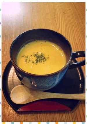 1人でもかぼちゃスープ(#^.^#)-レシピのメイン写真
