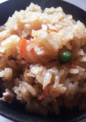 角煮の煮汁で絶品おこわ〜しっかり味〜-レシピのメイン写真