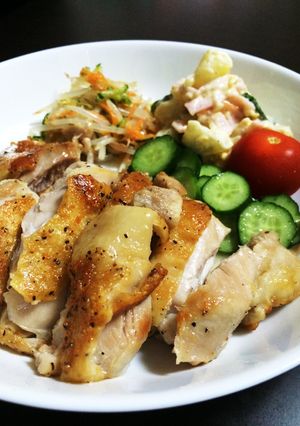 楽うま！鷄ステーキ☆〜レモン汁をかけて〜-レシピのメイン写真