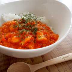 A picture of 海老のトマトバジルクリーム♡.
