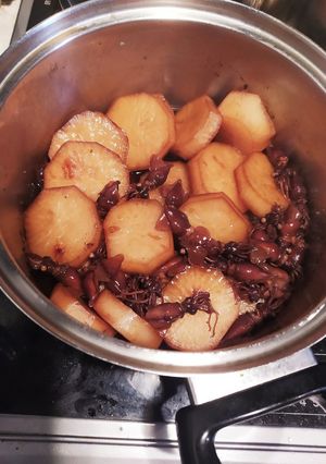 大根とホタルイカの煮物-レシピのメイン写真
