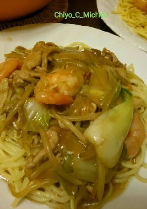中華風あんかけやきそば♪-レシピのメイン写真