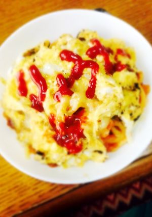 オムうどん-レシピのメイン写真
