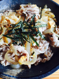 サクッと簡単豚丼-レシピのメイン写真