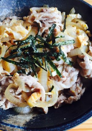 サクッと簡単豚丼-レシピのメイン写真