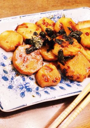 長芋ステーキ！材料３つで超簡単♡-レシピのメイン写真