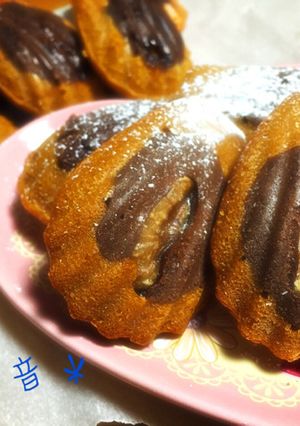 バレンタイン♡二色のキャラメルケーキ♡-レシピのメイン写真