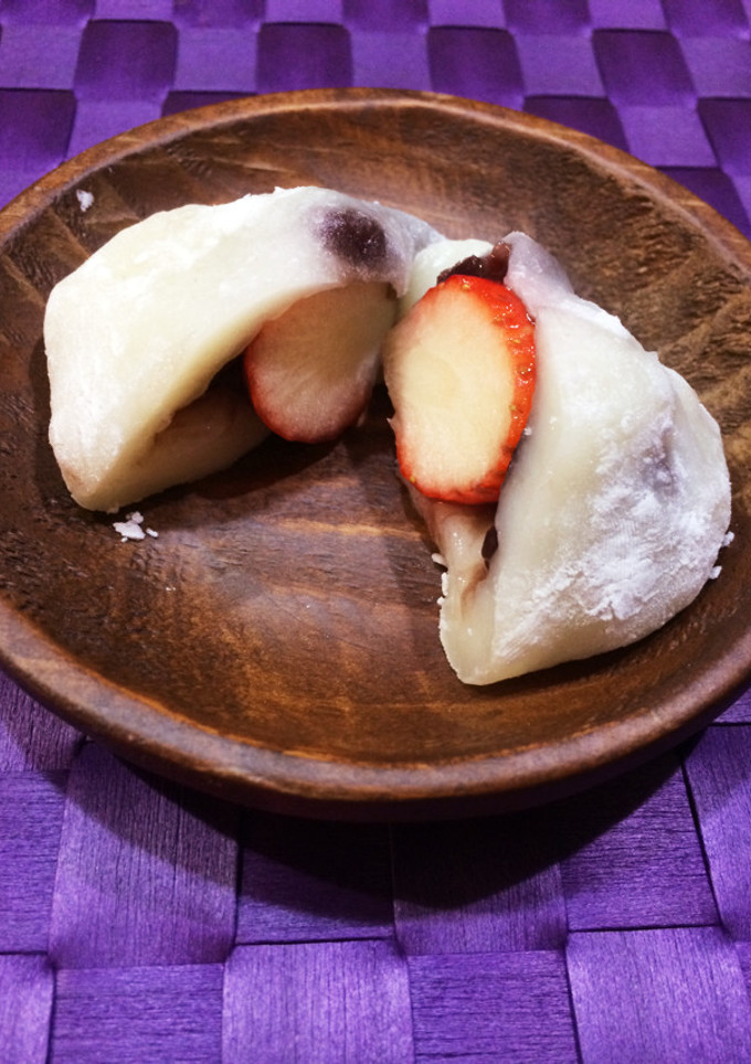 レンジで簡単いちご大福-レシピのメイン写真