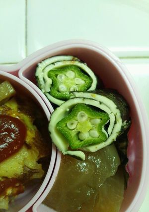 オクラのチーズ海苔巻き♪-レシピのメイン写真