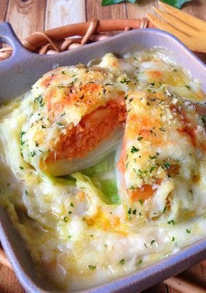 高野豆腐とろ〜りドリア＊ロールキャベツ風-レシピのメイン写真
