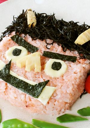 食べて鬼退治！レンジで簡単♪節分ごはん-レシピのメイン写真