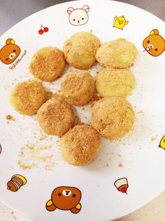 1歳さんのおやつ☆さつまいもきなこ団子-レシピのメイン写真