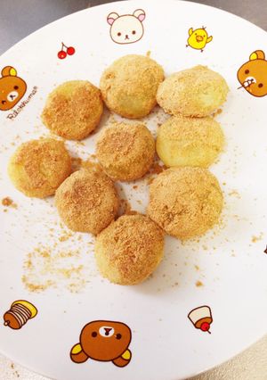1歳さんのおやつ☆さつまいもきなこ団子-レシピのメイン写真