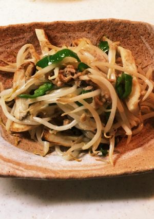 簡単！もやし炒め-レシピのメイン写真