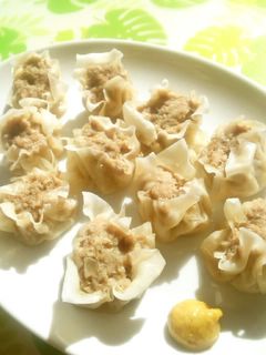 ☺レンジで簡単♪手作りシュウマイ☺-レシピのメイン写真