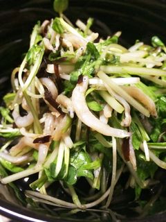 水菜と塩昆布の和え物-レシピのメイン写真