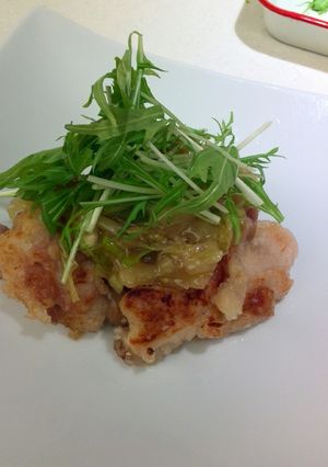 揚げない★塩唐揚げの白菜あんかけ-レシピのメイン写真