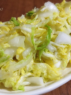 ヘルシー節約☆白菜のにんにくサラダ♪-レシピのメイン写真