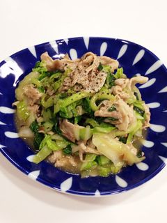 白菜と豚肉の中華炒め-レシピのメイン写真