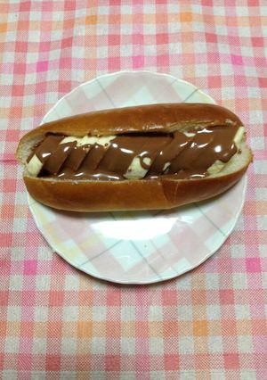 チョコバナナパン-レシピのメイン写真