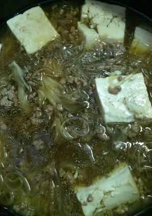 簡単挽肉スープ-レシピのメイン写真