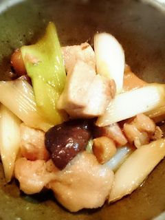 鶏肉と長ネギの焼き鳥風炒め-レシピのメイン写真