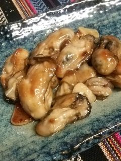 牡蠣のにんにく炒め♪-レシピのメイン写真