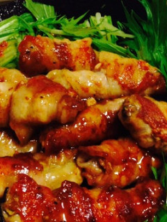 ドレッシングで簡単!牡蠣の豚肉巻き-レシピのメイン写真