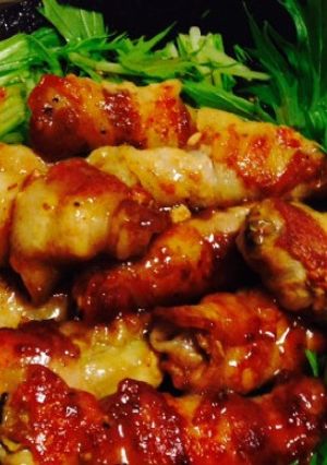 ドレッシングで簡単！牡蠣の豚肉巻き-レシピのメイン写真