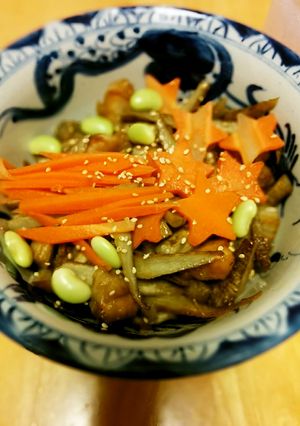 鶏ごぼう-レシピのメイン写真