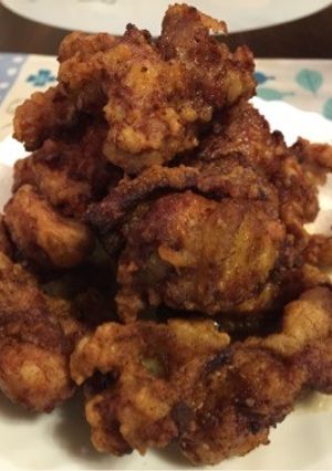 パパレシピ唐揚げ!2度揚げでジューシー!-レシピのメイン写真