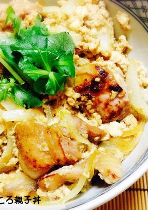 豆腐でふわとろ*親子丼*つゆだく-レシピのメイン写真