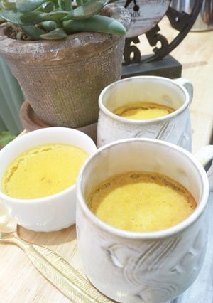 家にある材料で☺かぼちゃの豆乳プリン-レシピのメイン写真