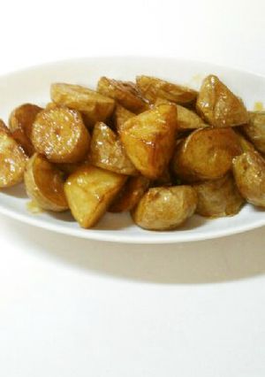 揚げじゃがいもの甘味噌からめ☆-レシピのメイン写真