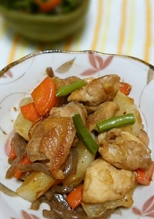 フライパンで鶏モモと大根の甘辛煮-レシピのメイン写真