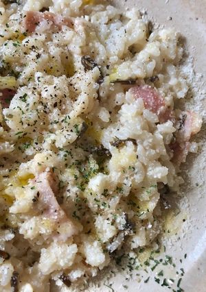 簡単ビストロ♪塩昆布の濃厚チーズリゾット-レシピのメイン写真